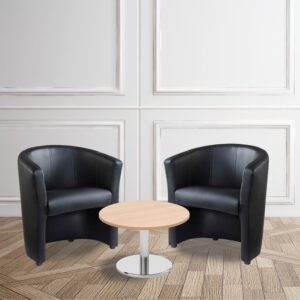 London Tub Chairs With Coffee Table
