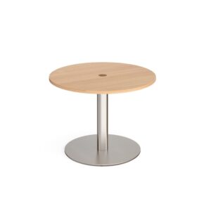 Eternal Power Ready Circular Meeting Table