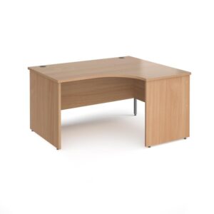 Maestro 25 Panel End Right Hand Ergonomic Desk