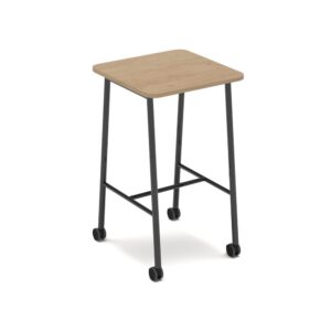 Square Table Poseur Height
