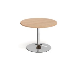 Trumpet Base Circular Boardroom Table